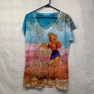 Sweet Gisele of NewYork sequined top. Size XL.